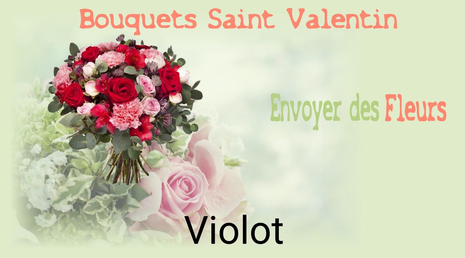 Roses de Saint-Valentin livrées à Violot